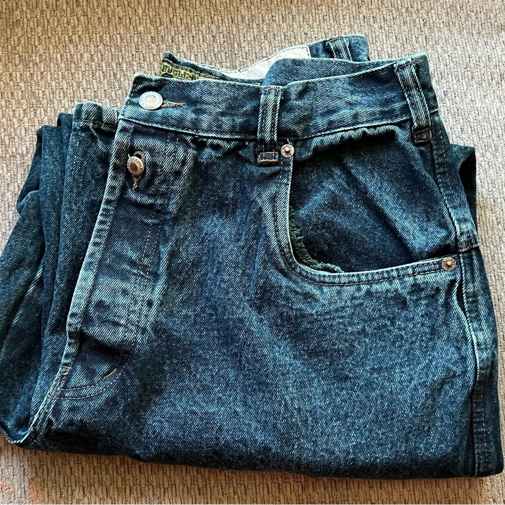 Bugle Boy Men's Relaxed Jeans in Dark Blue
